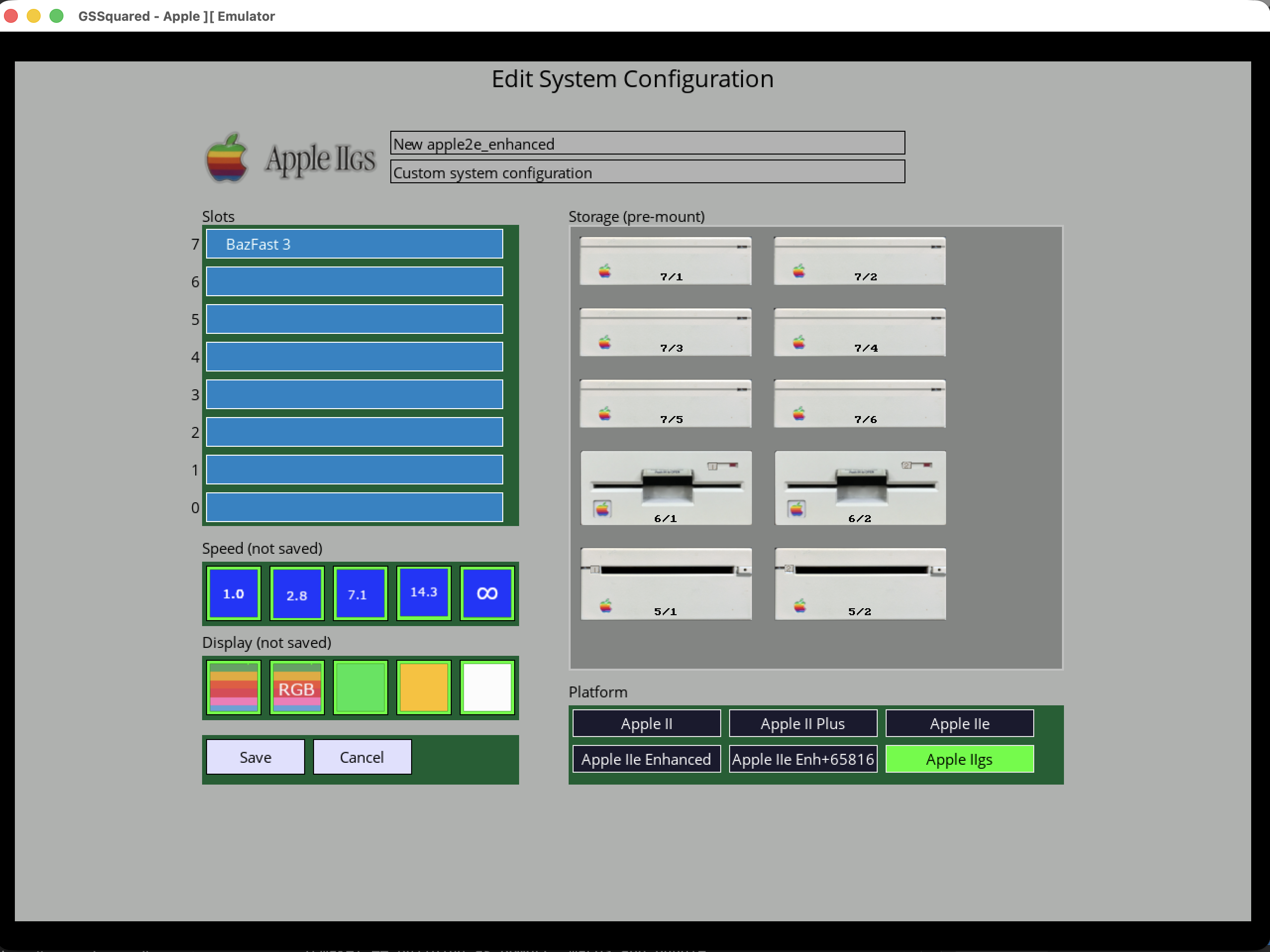 Custom System Editor